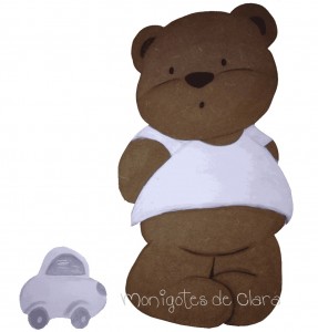 Coconut blanco con coche